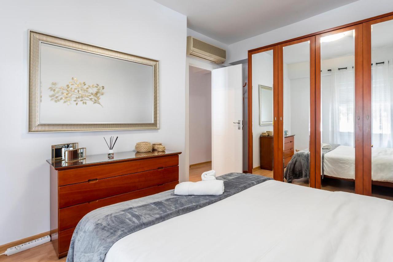 발렌시아 Precioso Piso Moderno: Terraza, A/C, Netflix, Wifi 아파트 외부 사진