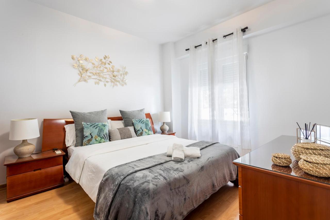 발렌시아 Precioso Piso Moderno: Terraza, A/C, Netflix, Wifi 아파트 외부 사진