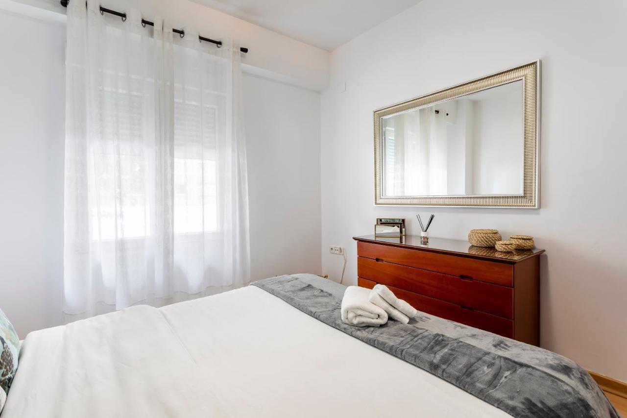 발렌시아 Precioso Piso Moderno: Terraza, A/C, Netflix, Wifi 아파트 외부 사진