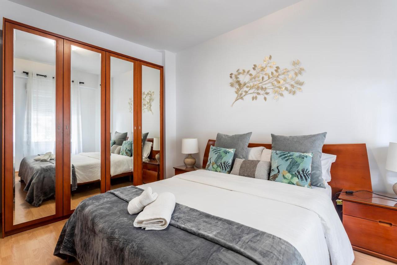 발렌시아 Precioso Piso Moderno: Terraza, A/C, Netflix, Wifi 아파트 외부 사진