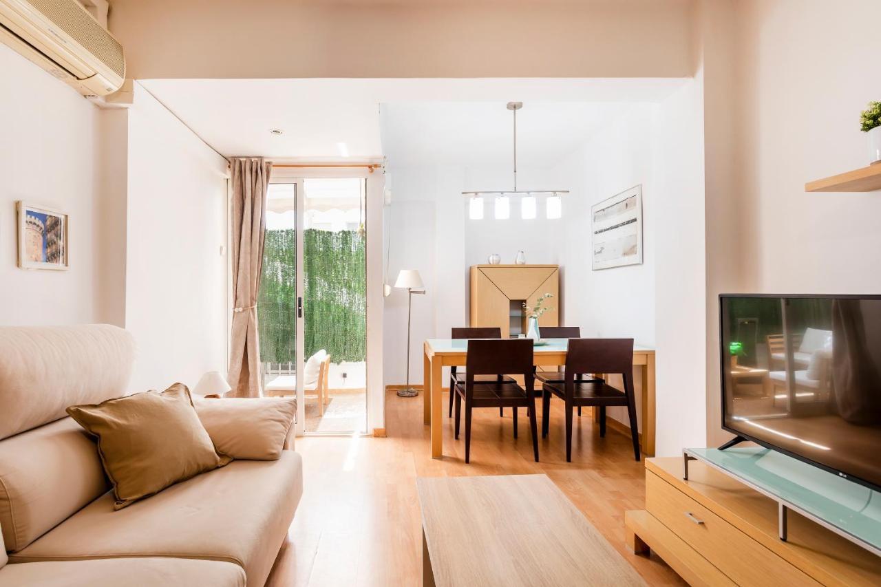 발렌시아 Precioso Piso Moderno: Terraza, A/C, Netflix, Wifi 아파트 외부 사진